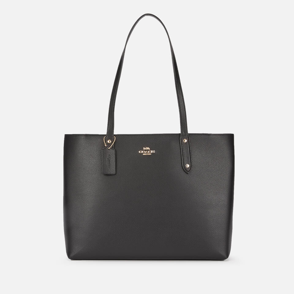 Coach Women's Central Tote Bag with Zip - Black