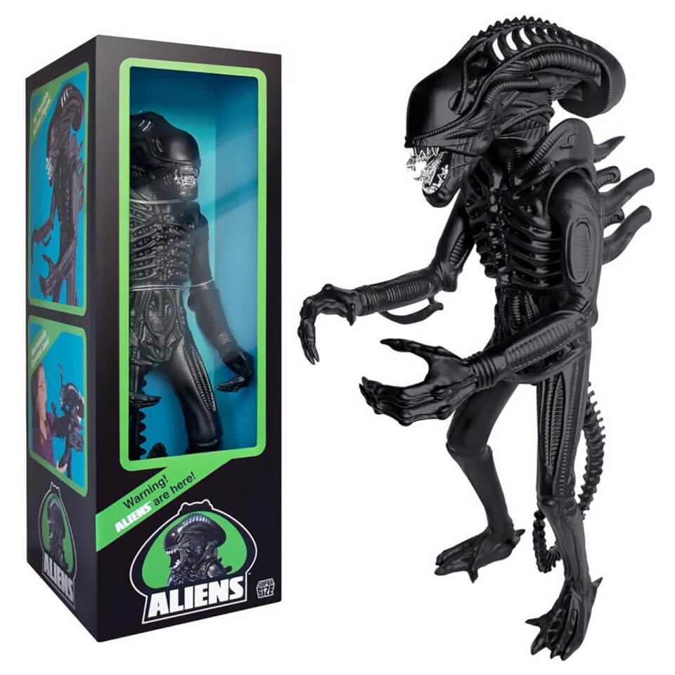 Super7 Alien 18 Inch Classic Black Xenomorph Figure My Geek Box