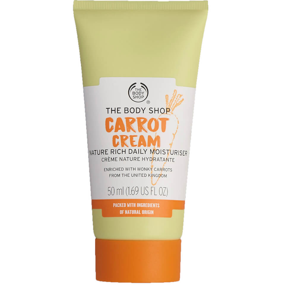 The Body Shop Carrot Cream Nature Rich Daily Moisturiser GLOSSYBOX SE