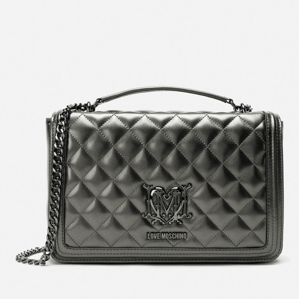 love moschino grey bag