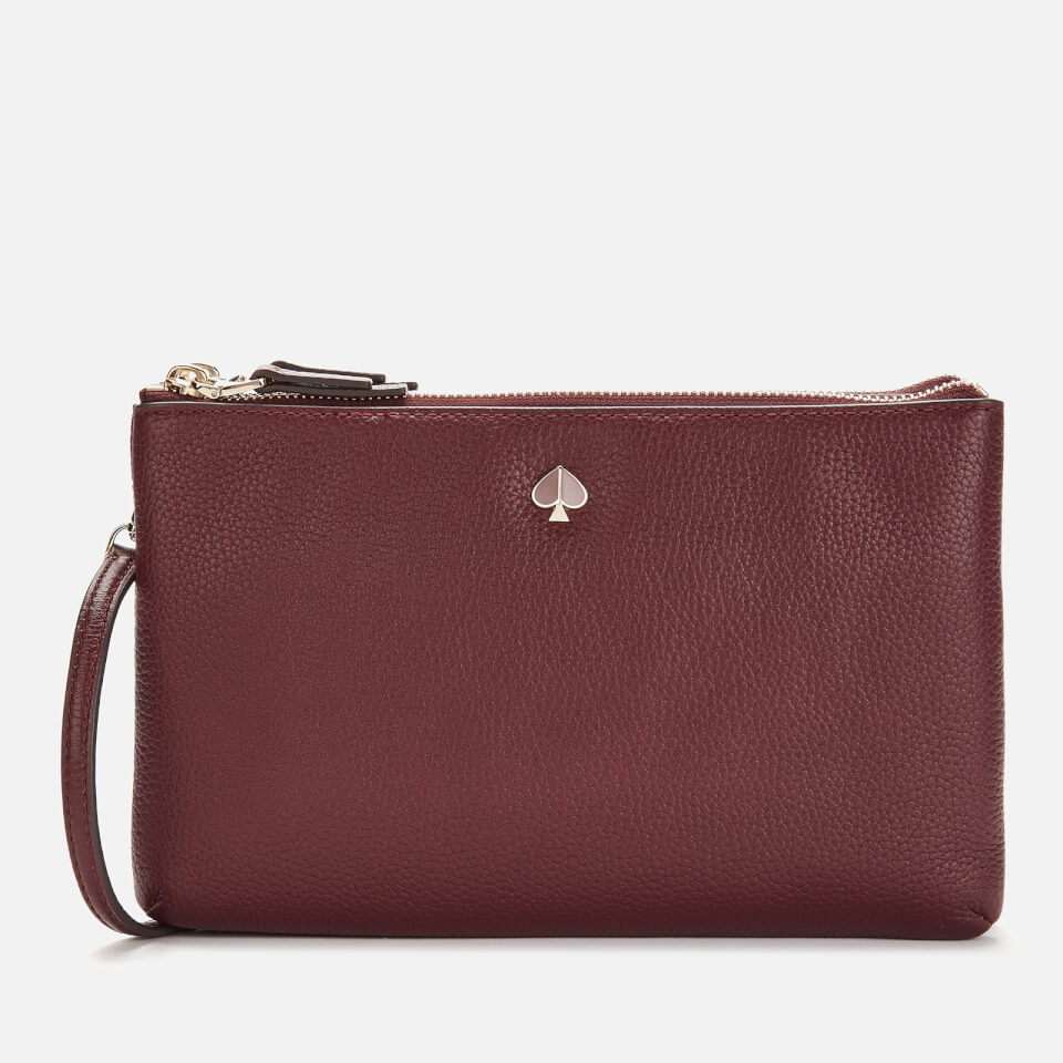 Kate Spade New York Women's Polly Medium Double Gusset Cross Body Bag