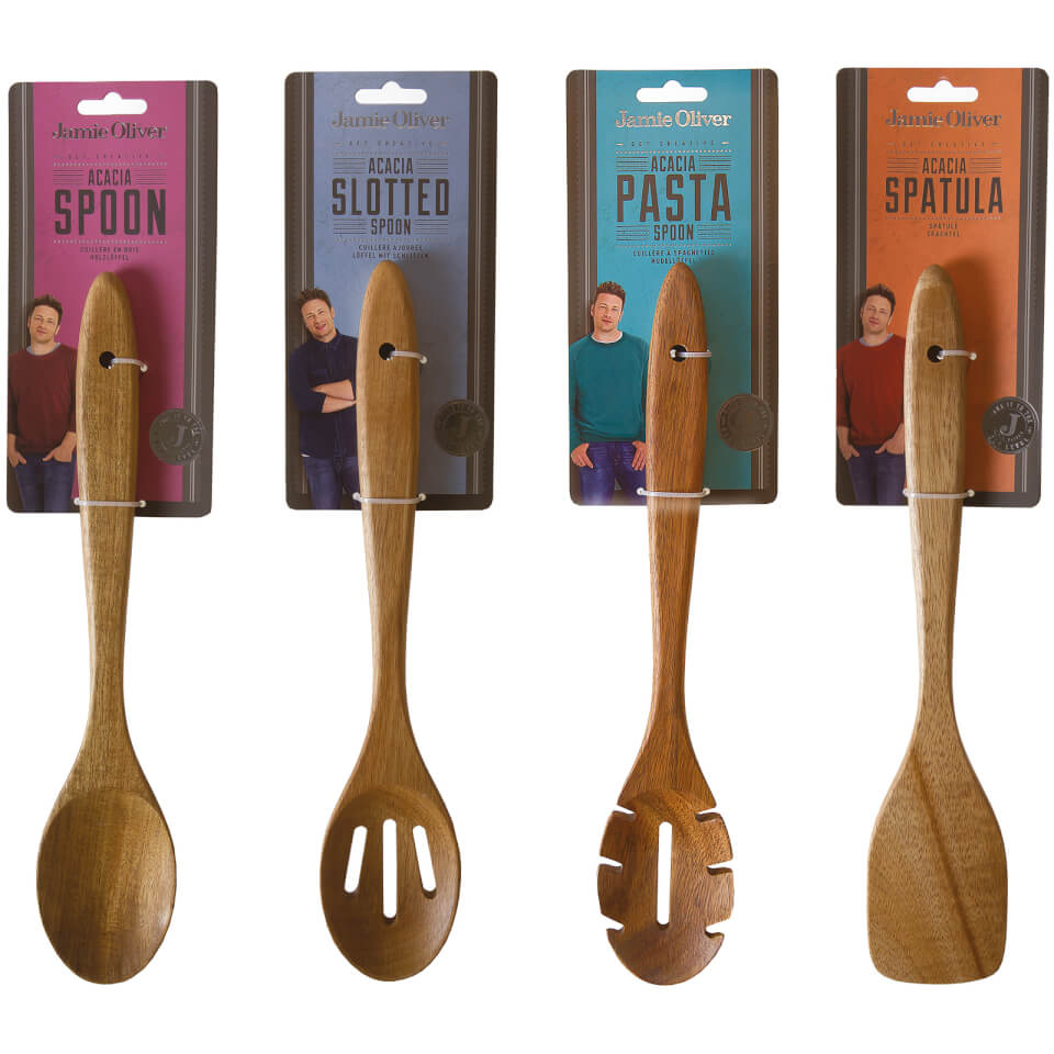 Jamie Oliver Acacia Wood Utensils Full Set Jamie Oliver Shop