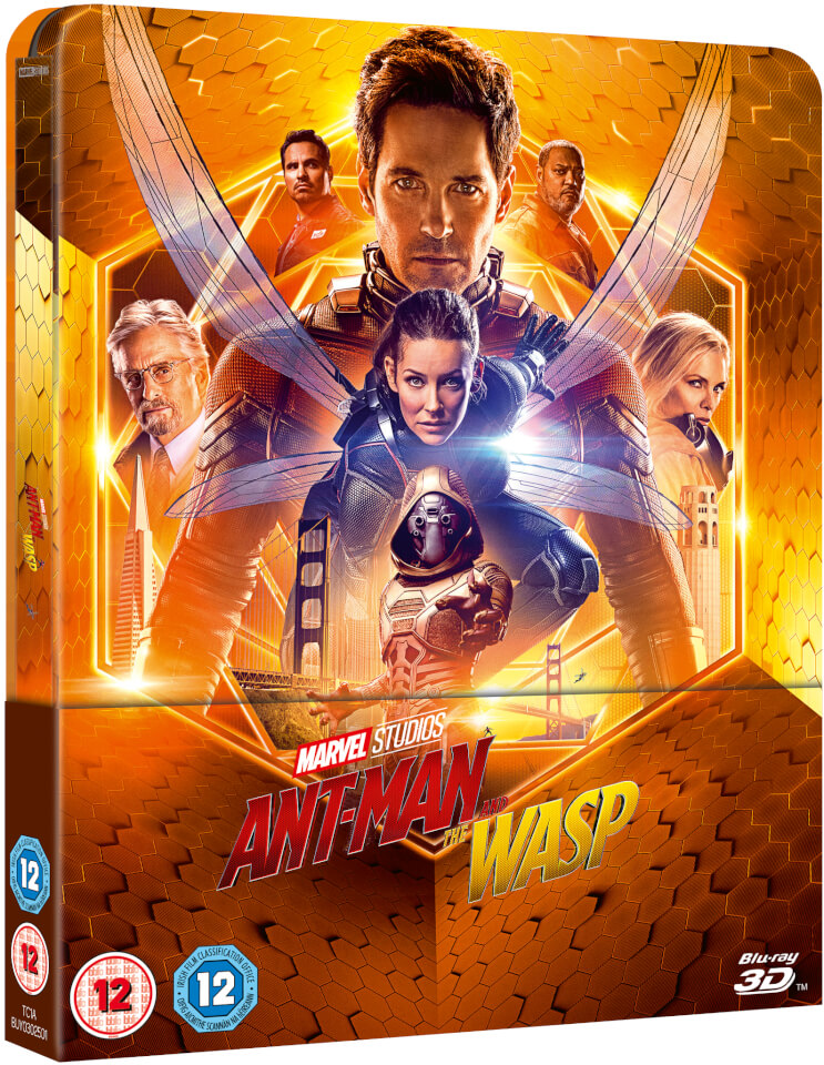 Ant Man And The Wasp 3d Zavvi Uk Exclusive Lenticular Steelbook