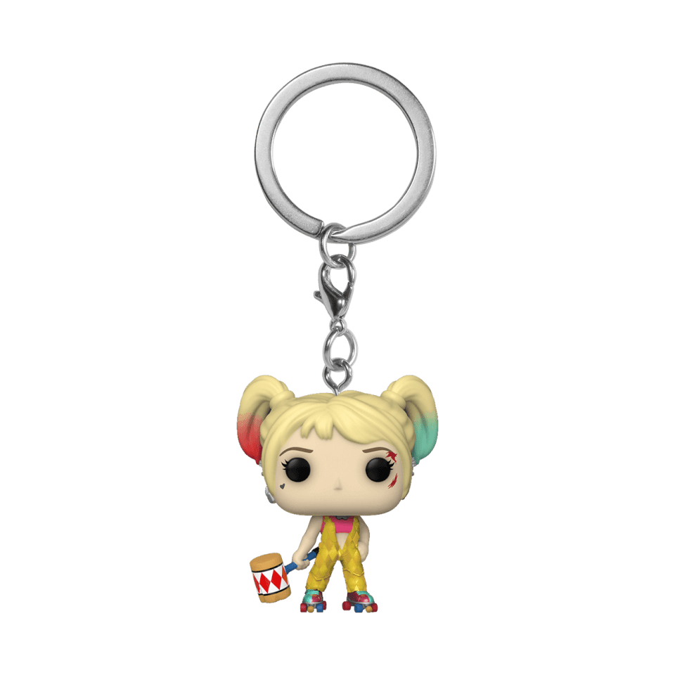 Birds Of Prey Harley Quinn Boobytrap Battle Funko Pop Keychain