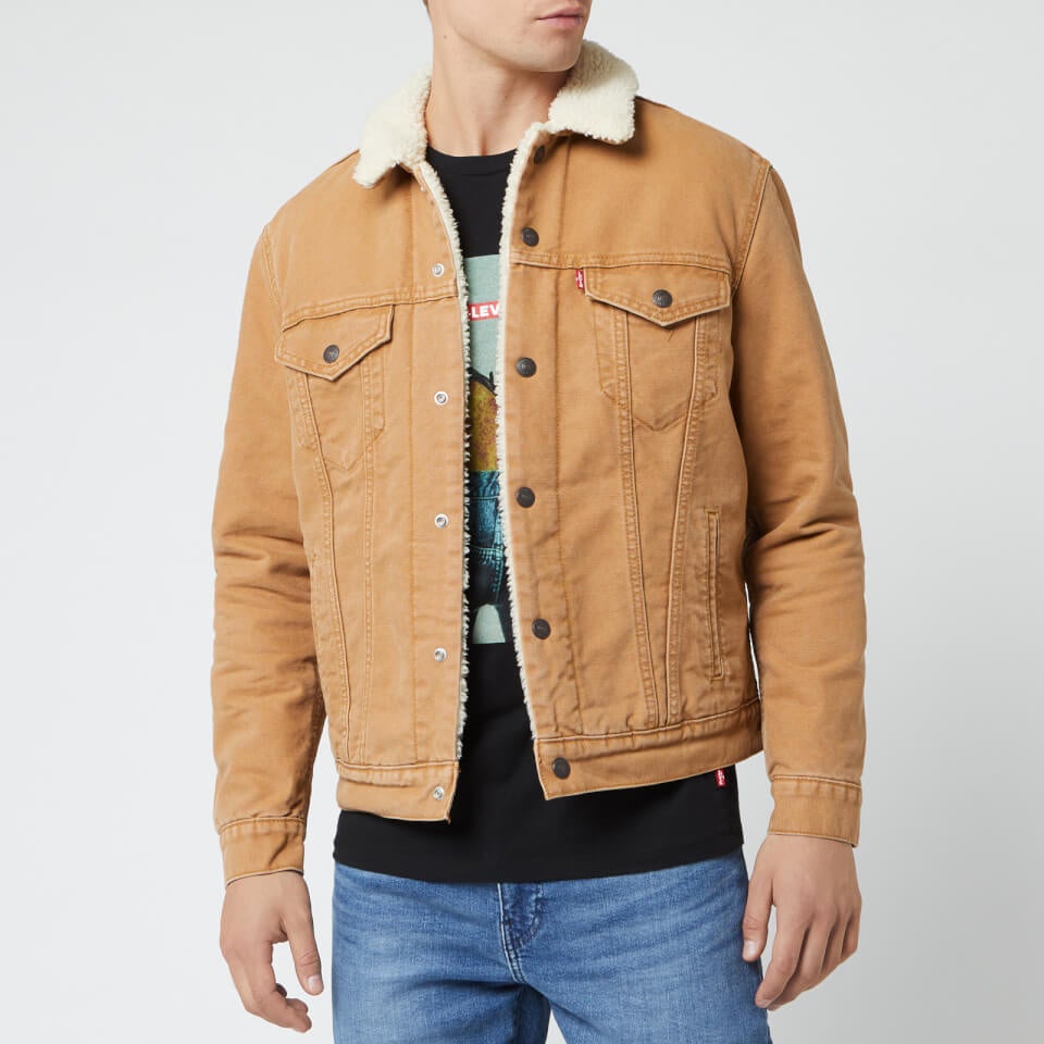 Levis Sherpa Jacket Beige Flash Sales 