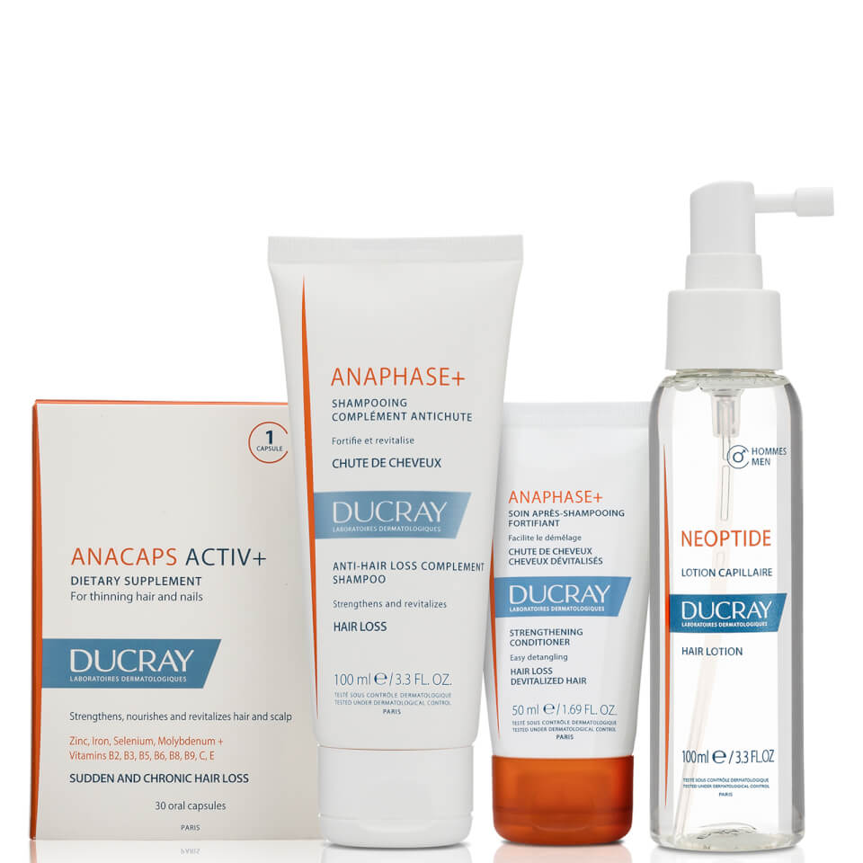 Ducray Chronic Thinning Hair Regimen For Men Worth 150 Skinstore