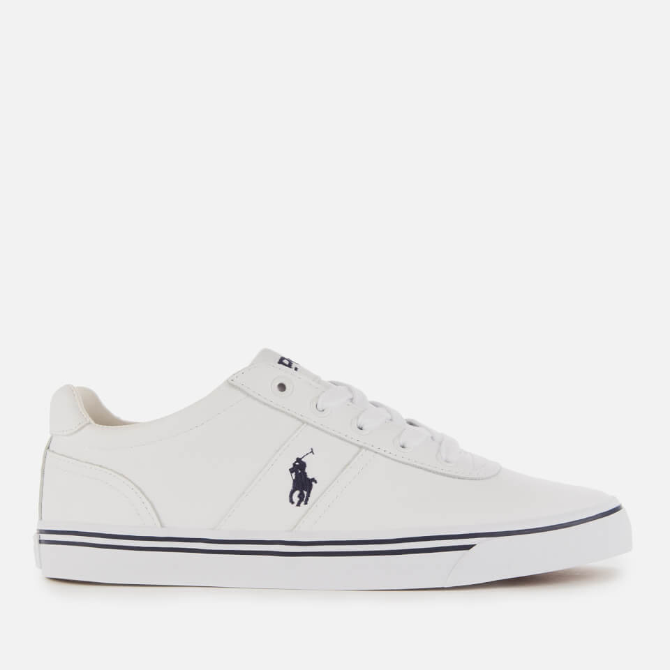 Polo Ralph Lauren Men's Hanford Leather Low Top Trainers - Pure White ...