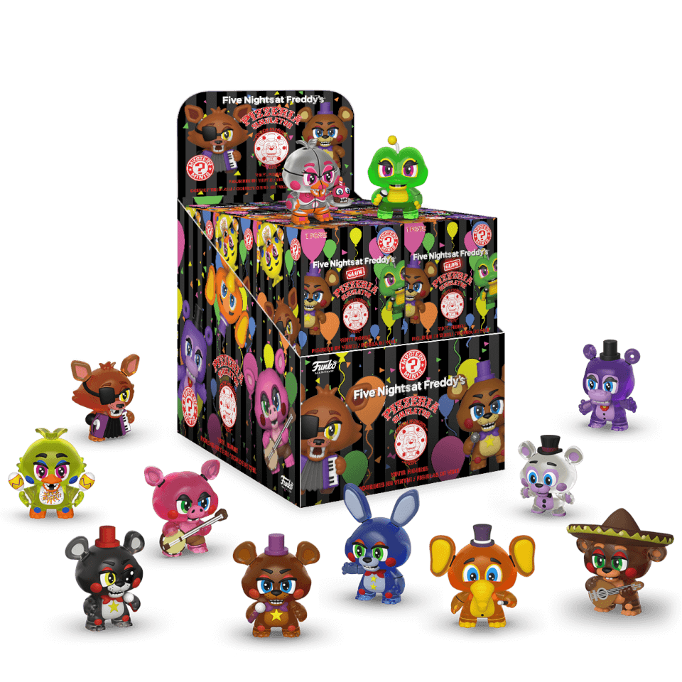 fnaf mystery minis full box