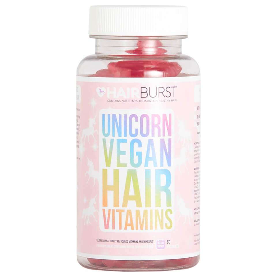 Hairburst Vegan Unicorn Hair Vitamins Free Shipping Lookfantastic