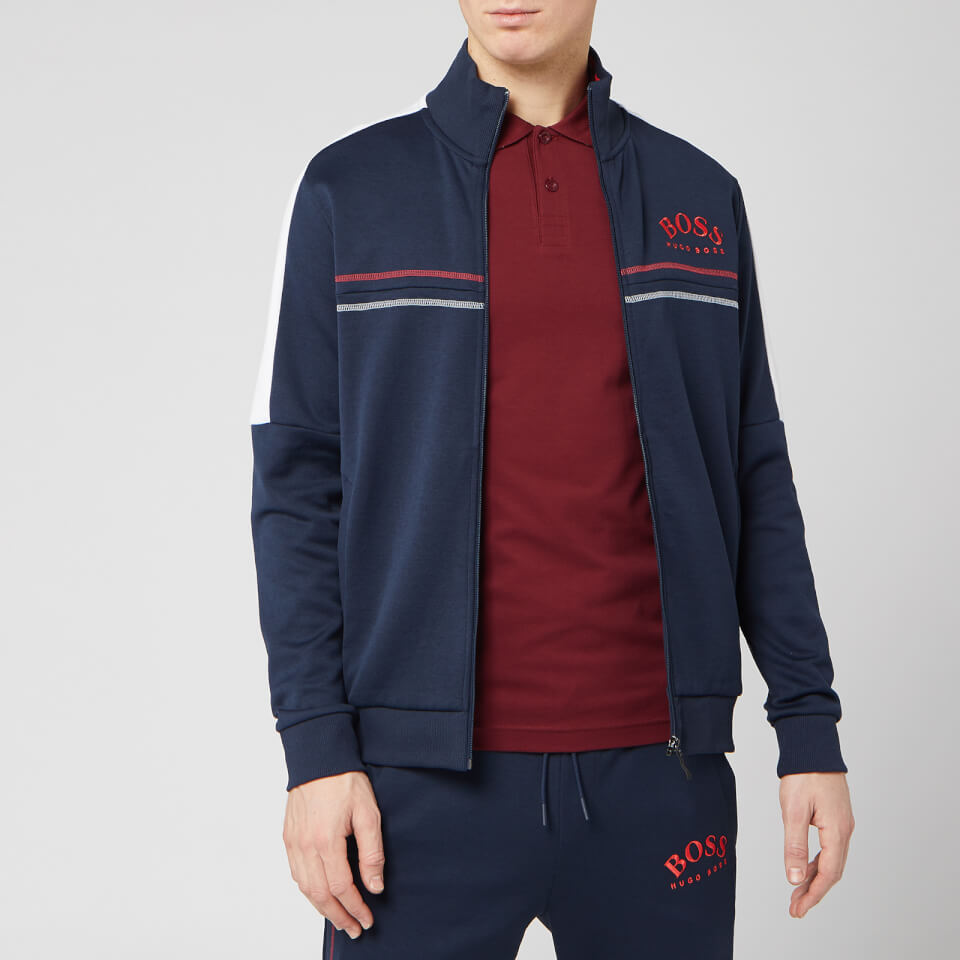 mens navy hugo boss tracksuit
