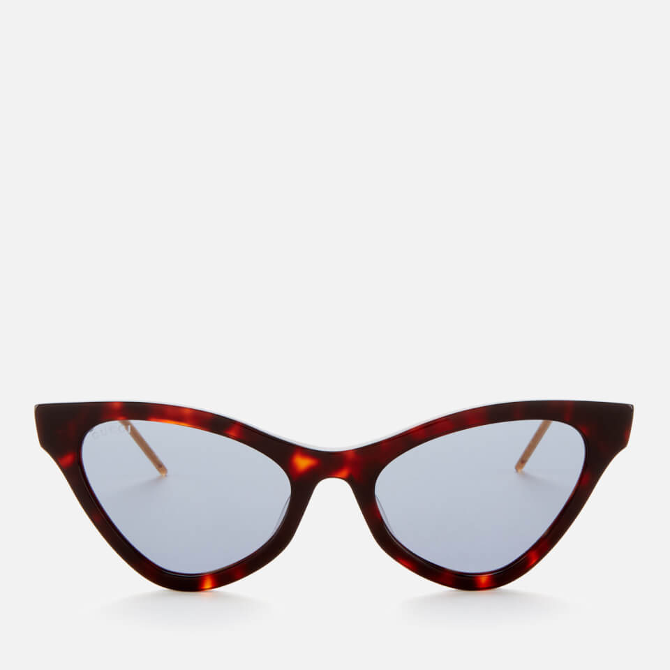 gucci cat eye acetate sunglasses