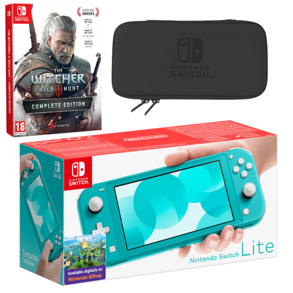 nintendo switch lite witcher 3 bundle