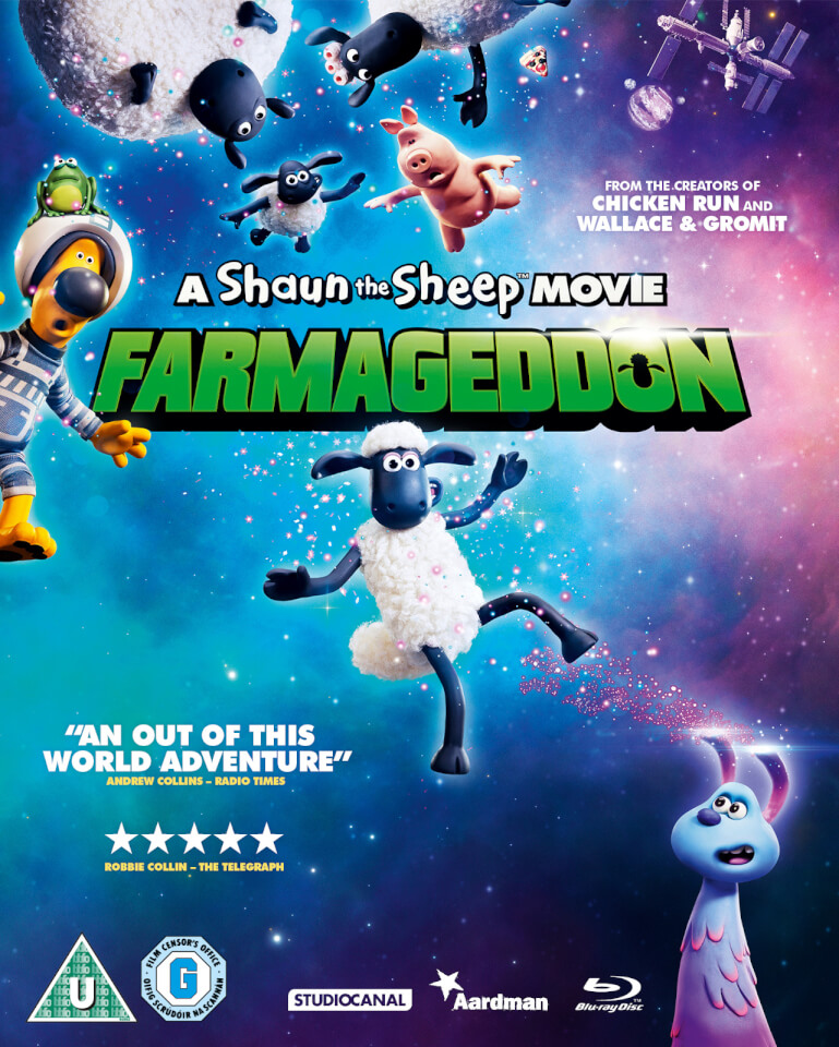 A Shaun The Sheep Movie Farmageddon Blu Ray Zavvi Us