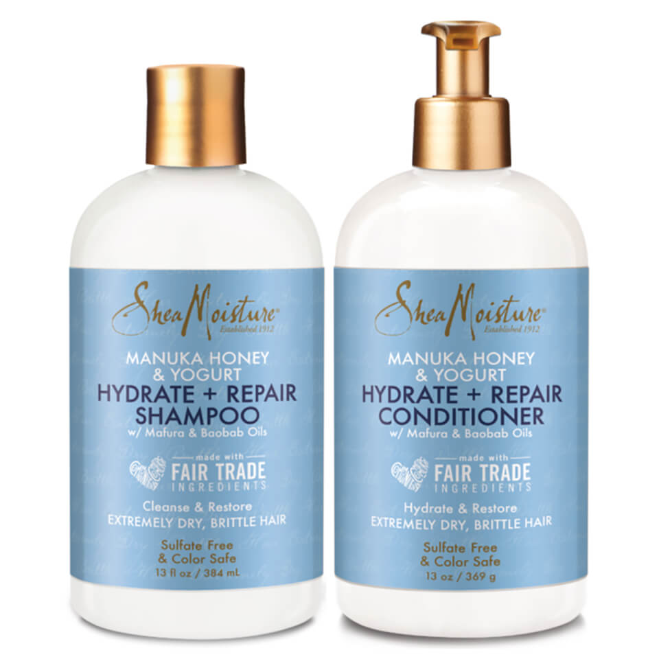 SheaMoisture Shampoo and Conditioner Dry Brittle Hair Duo (Worth 39.98