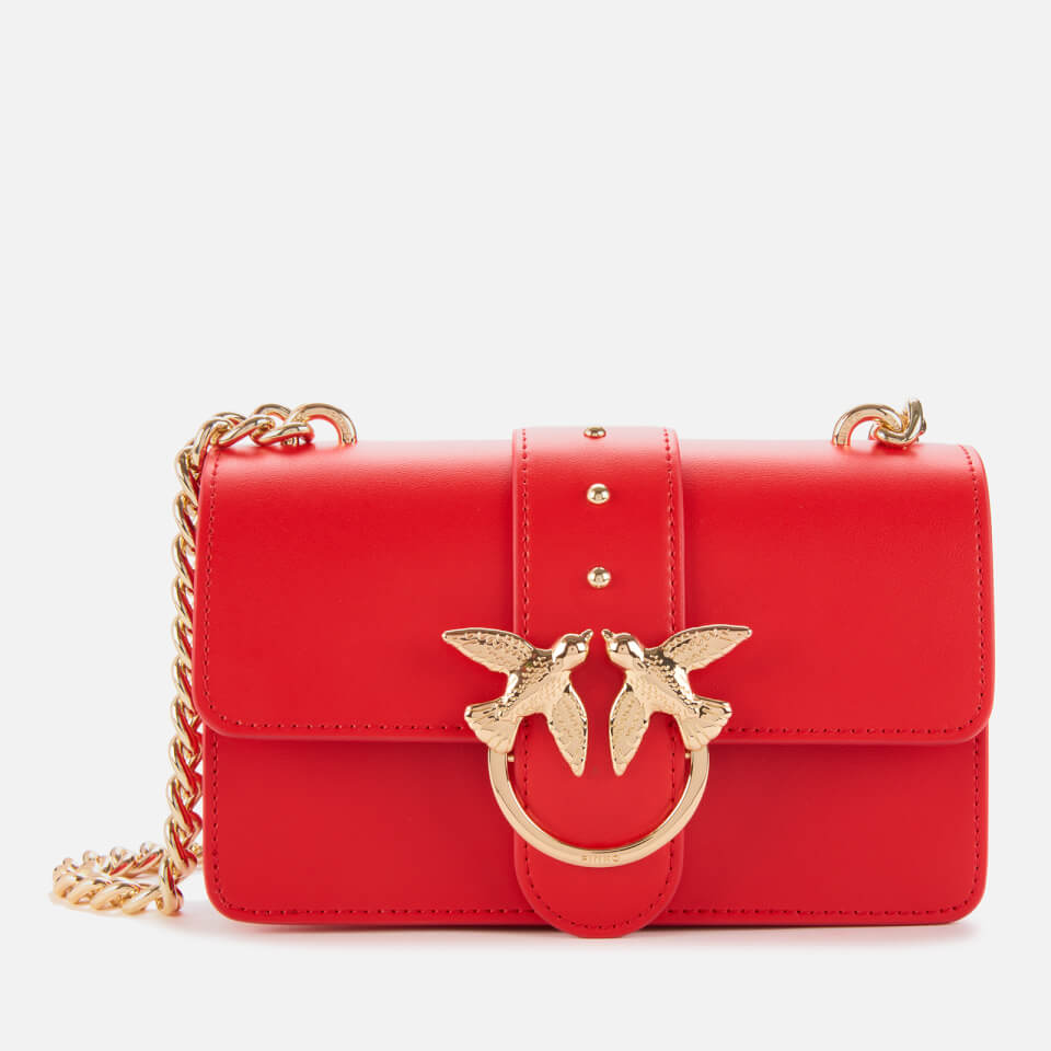 pinko mini love shoulder bag