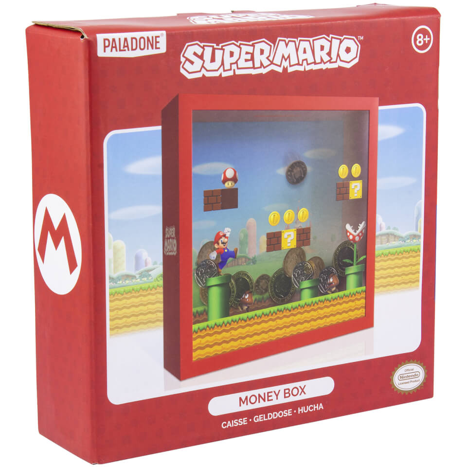 Super Mario Money Box Traditional Gifts Zavvi UK