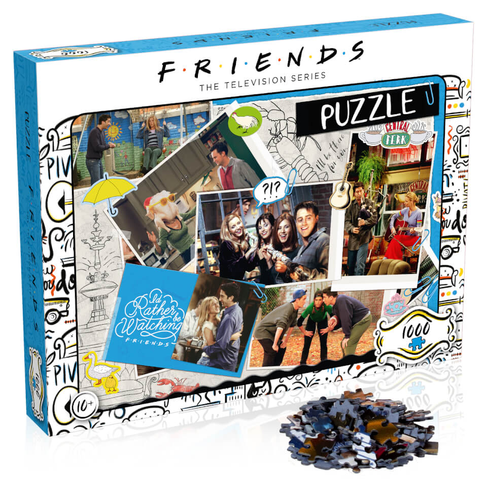 1000 Piece Jigsaw Puzzle - Friends Scrapbook Edition Toys ...