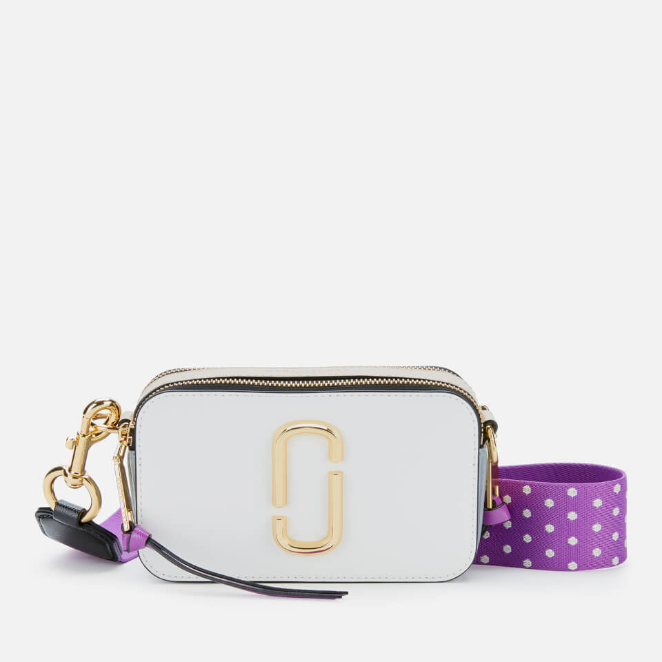 Marc Jacobs Women's Snapshot Camera Bag Moon White/Multi