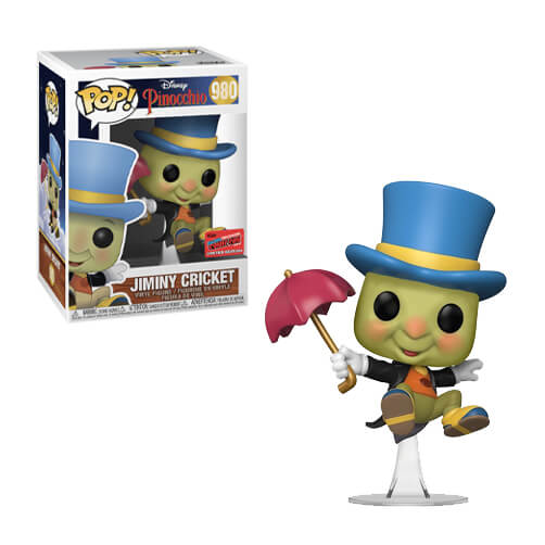 Nycc 2020 Disney Jiminy Cricket Exc Pop Vinyl Figure Pop In A Box Uk