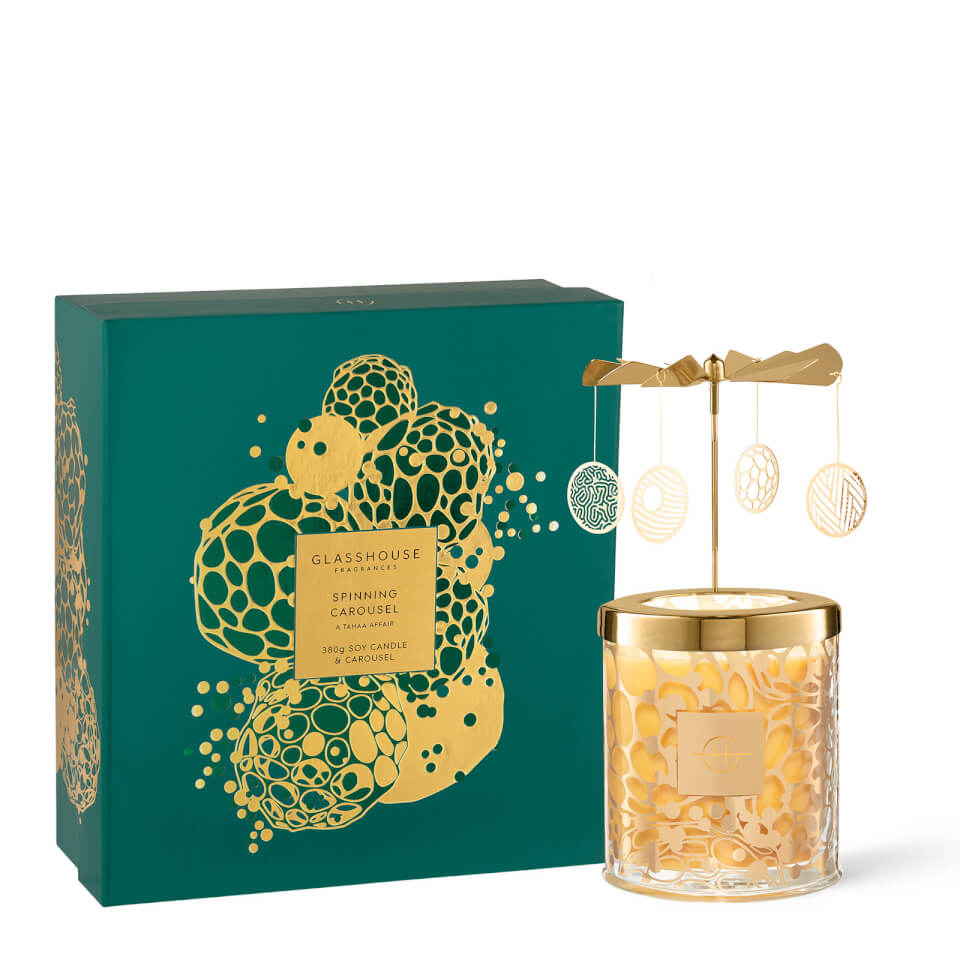 Glasshouse A Tahaa Affair Christmas Spinning Candle Carousel 380g Buy