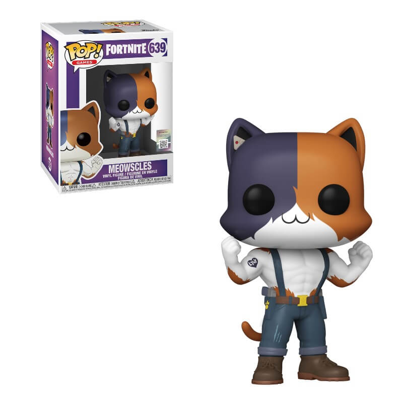 Fortnite Meowscles Funko Pop Vinyl Pop In A Box Us