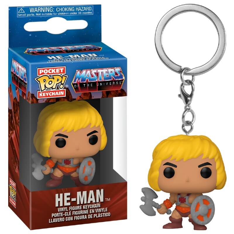 Masters Of The Universe He Man Pop Keychain Pop In A Box Us