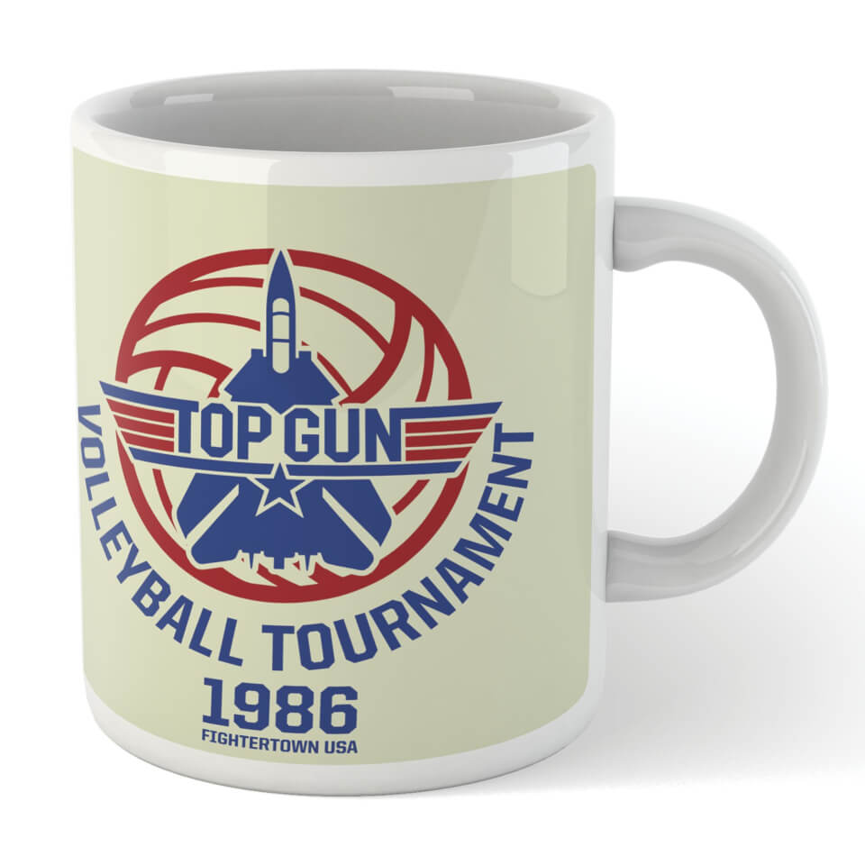 Top Gun Volleyball Tournament 1986 Mug Homeware Zavvi UK