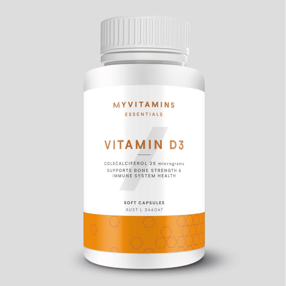 Myvitamins Vitamin D3 - 180 caps | LOOKFANTASTIC AU