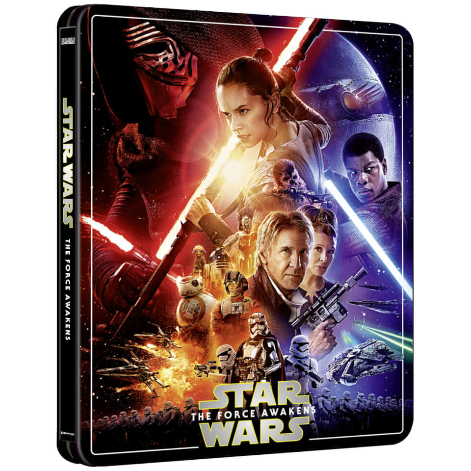 Star Wars Episode VII: The Force Awakens - Zavvi Exclusive 4K Ultra HD ...