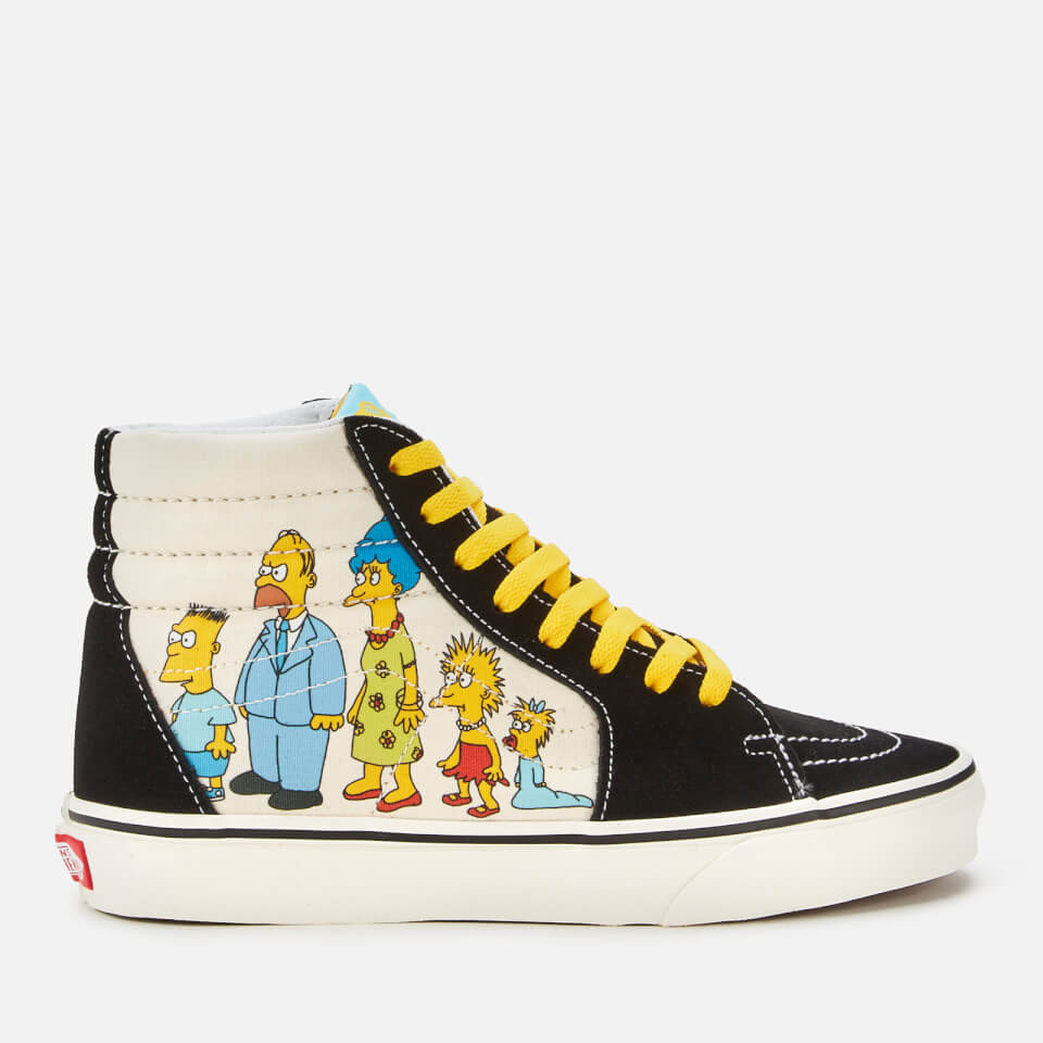 vans high tops simpsons