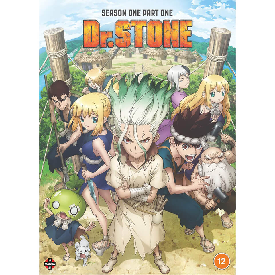 Dr. Stone: Season 1 Part 1 (Episodes 1-12) DVD | Zavvi France
