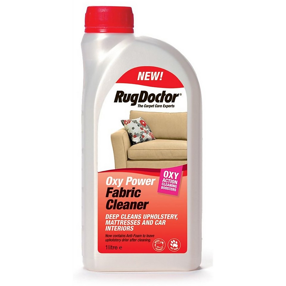 Rug Doctor Oxy Power Fabric Cleaner 1 litre Homebase