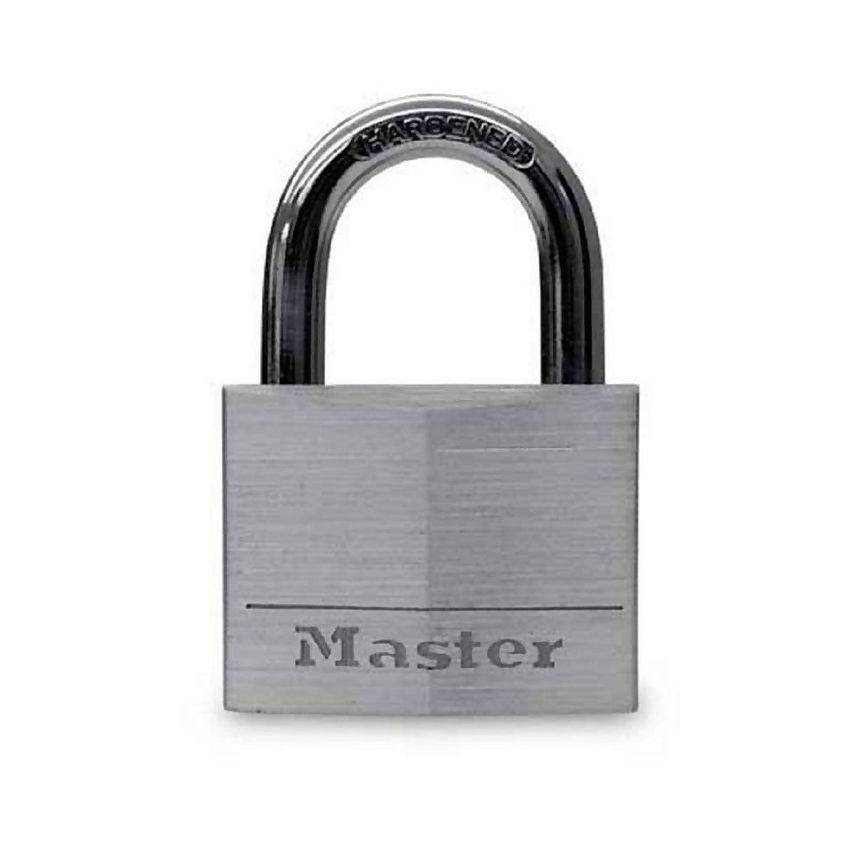Master Lock Aluminium Padlock 40mm 4 Pack Homebase