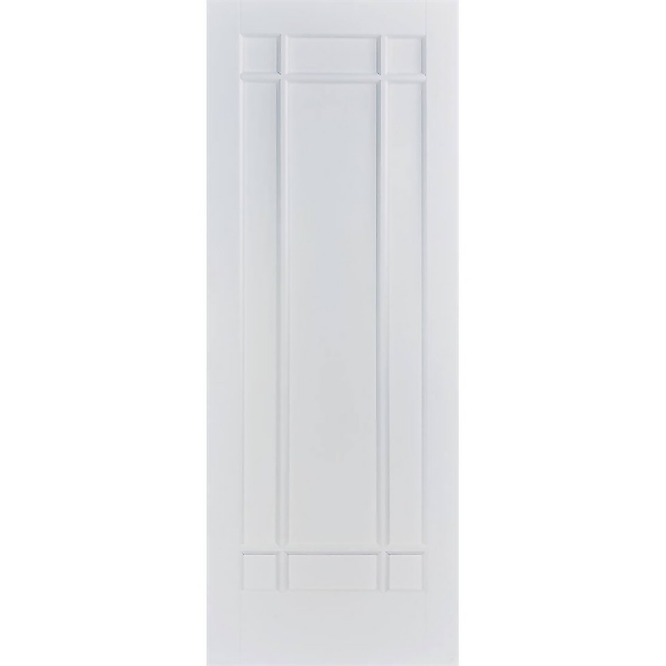 Manhattan 9 Panel White Primed Internal Door 1981 x 838 x 35mm