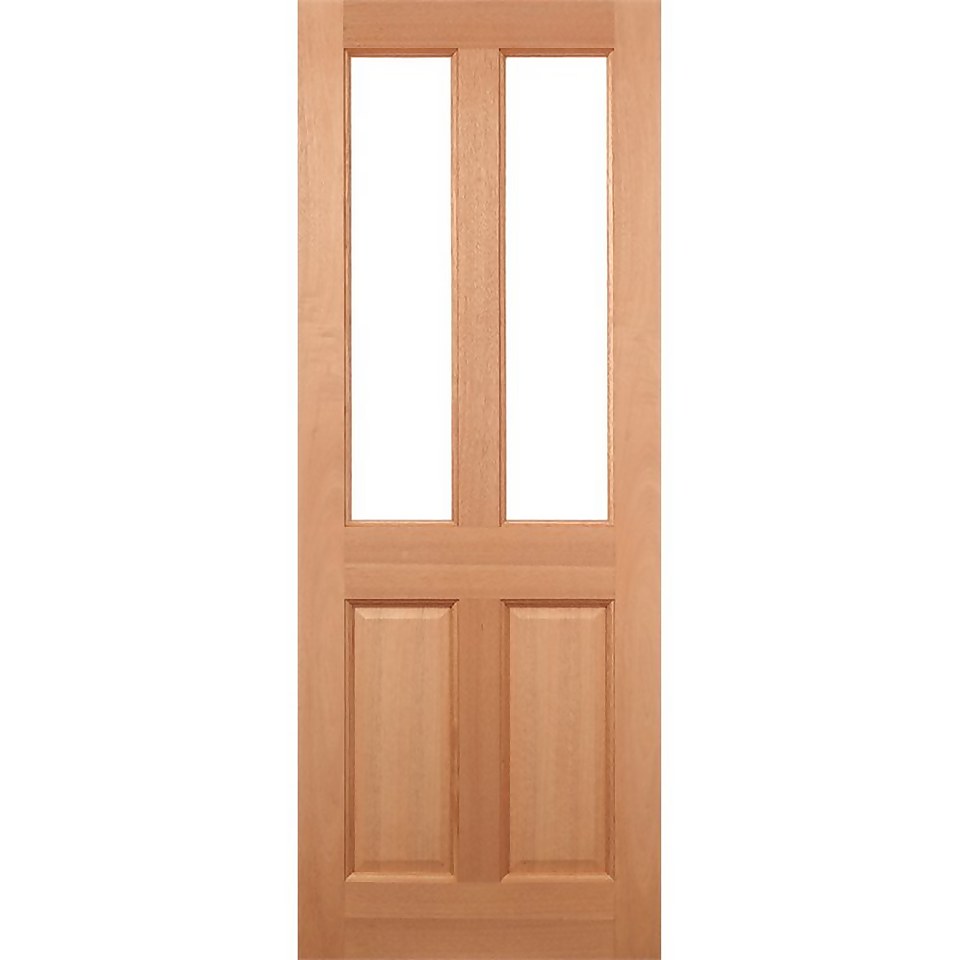 Malton Hardwood Exterior Door Glazed 2032 x 813 x 44 Homebase