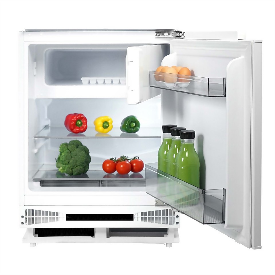 CDA FW254 Integrated Under Counter Larder Fridge with Ice Box 60cm