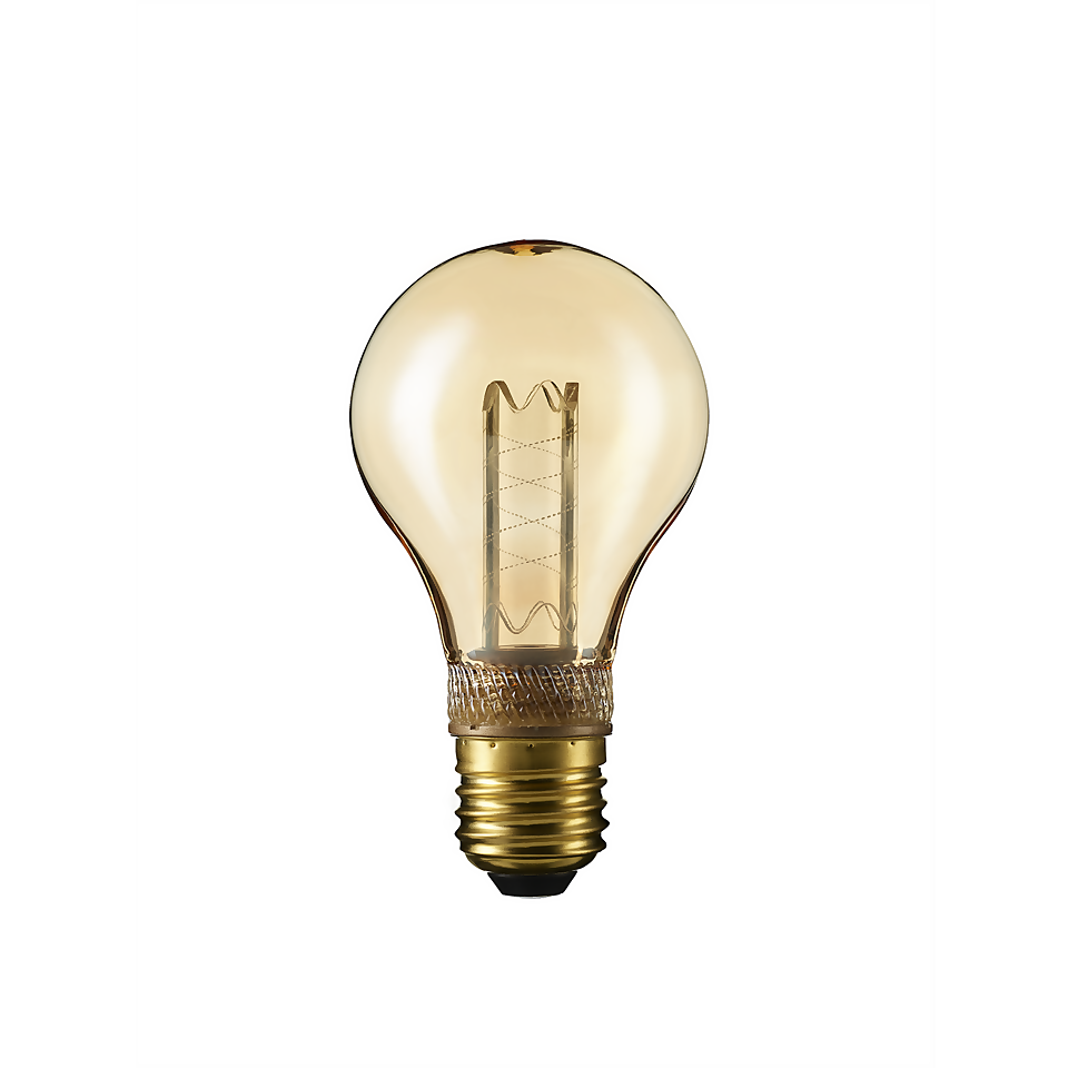 TCP LED Vintage Classic 9WEQ E27 Twist Light Bulb Homebase