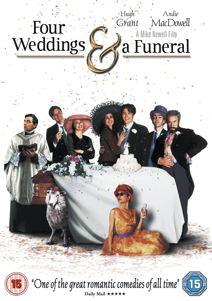 Four Weddings A Funeral Special Edition Dvd Zavvi