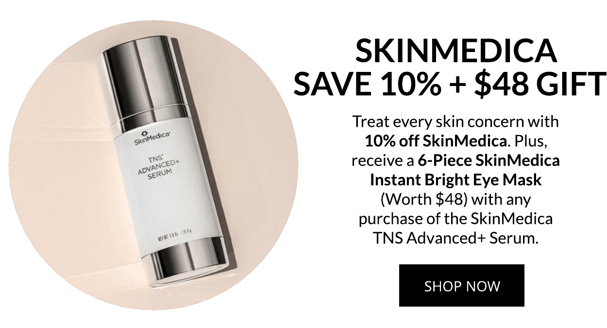 10% off SkinMedica + $48Gift