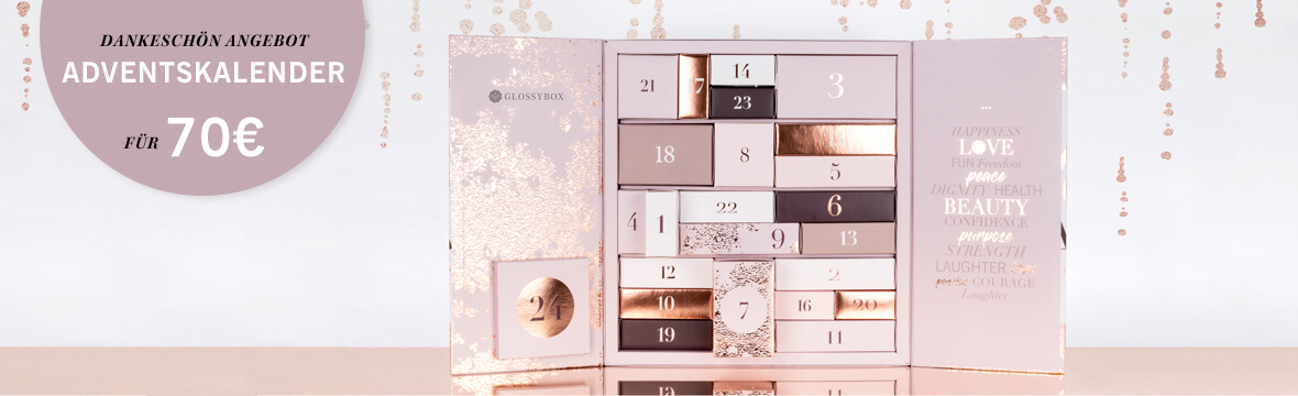 GLOSSYBOX BEAUTY Adventskalender 2018