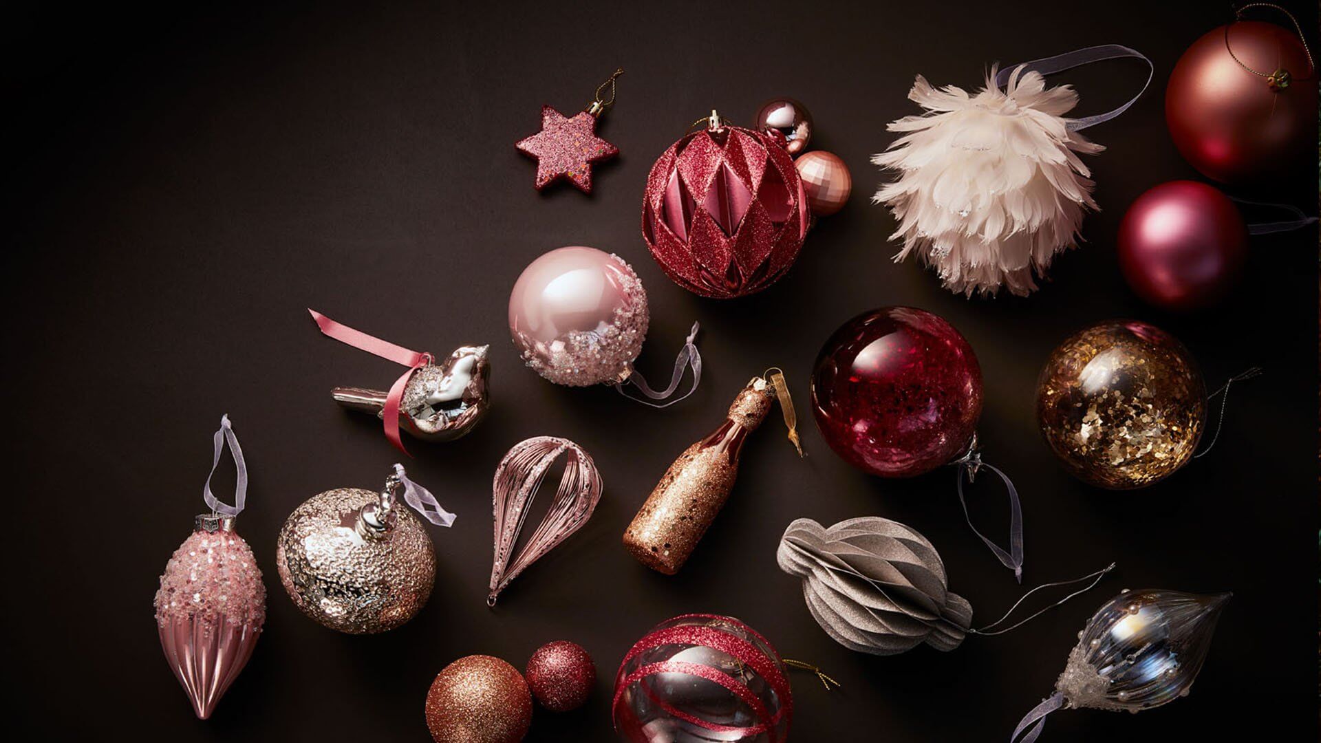 Pink Blush Christmas trends Homebase