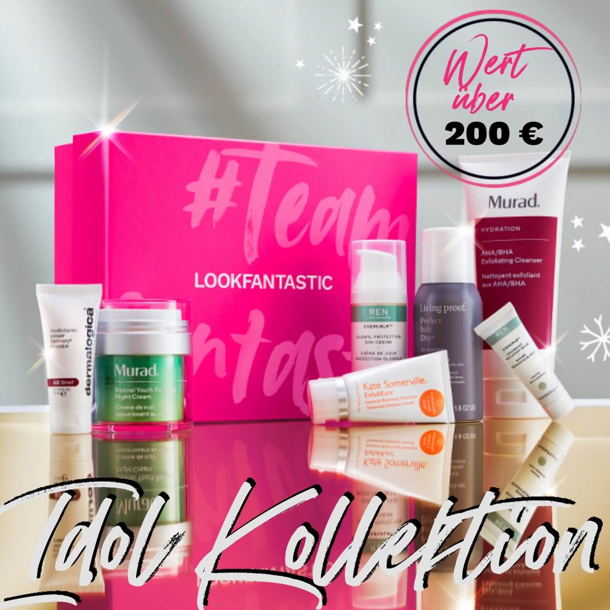 Die LOOKFANTASTIC Idol Kollektion Beauty Box