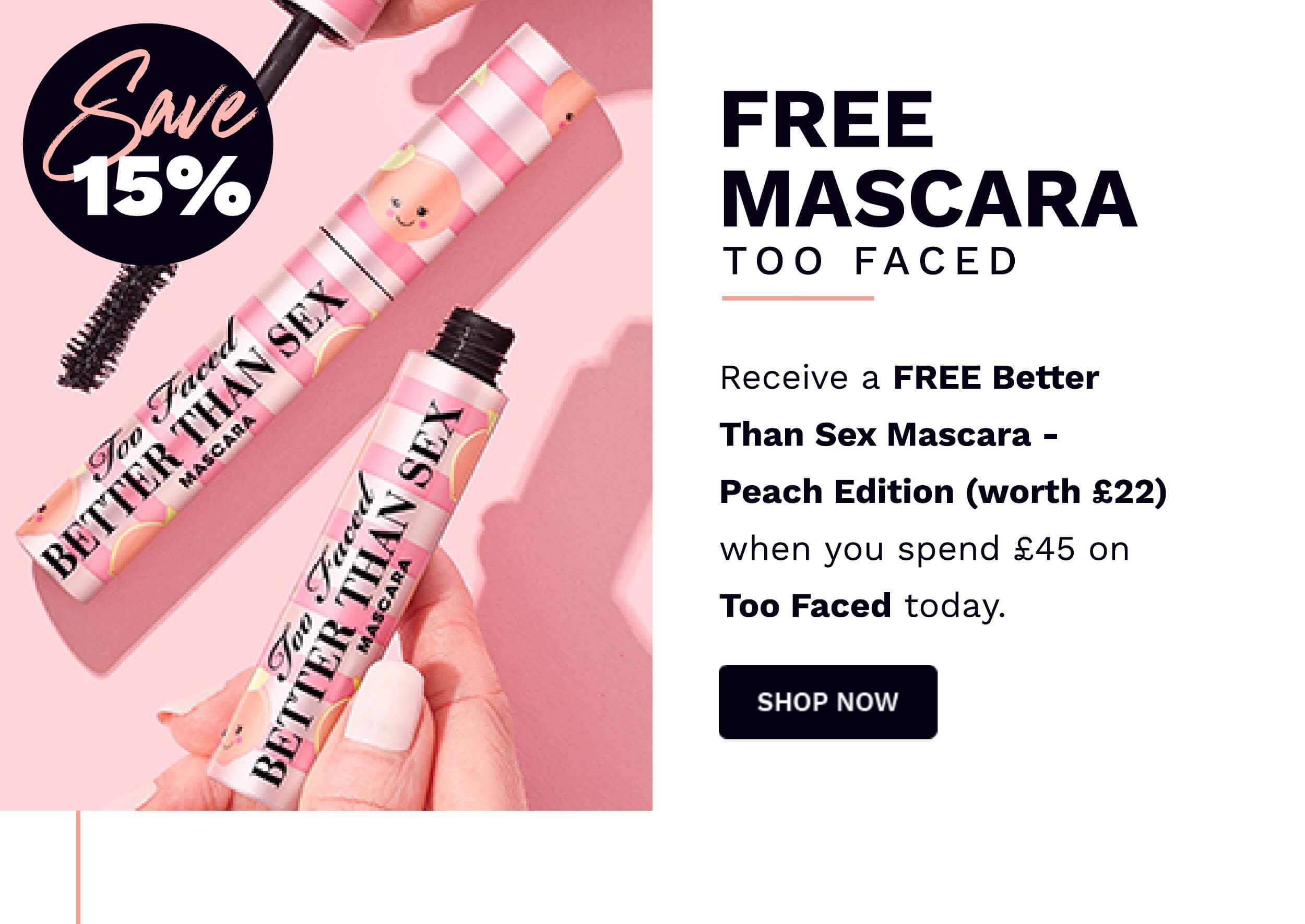 too faced free gift