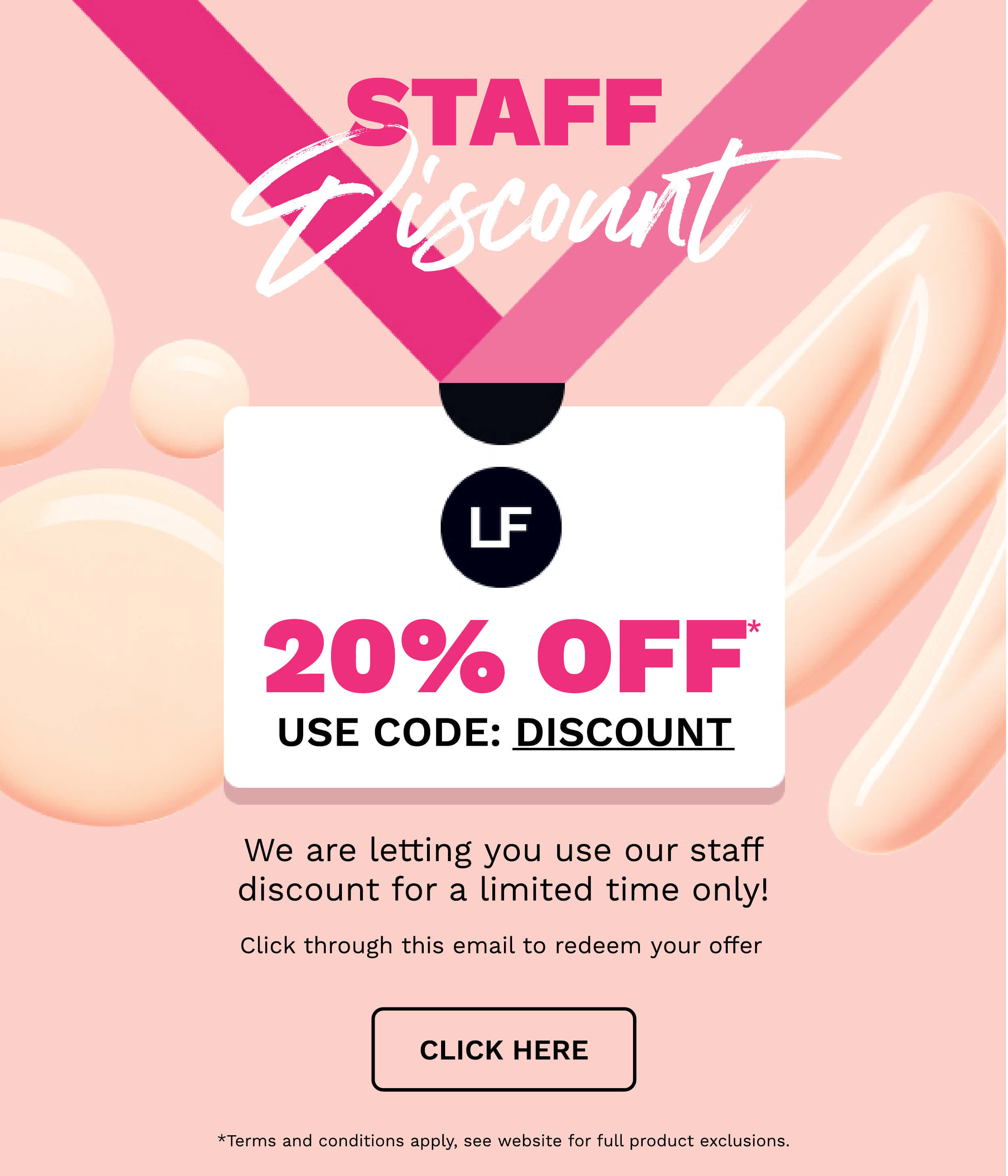 Borrow our staff discount for a limited time only use code DISCOUNT