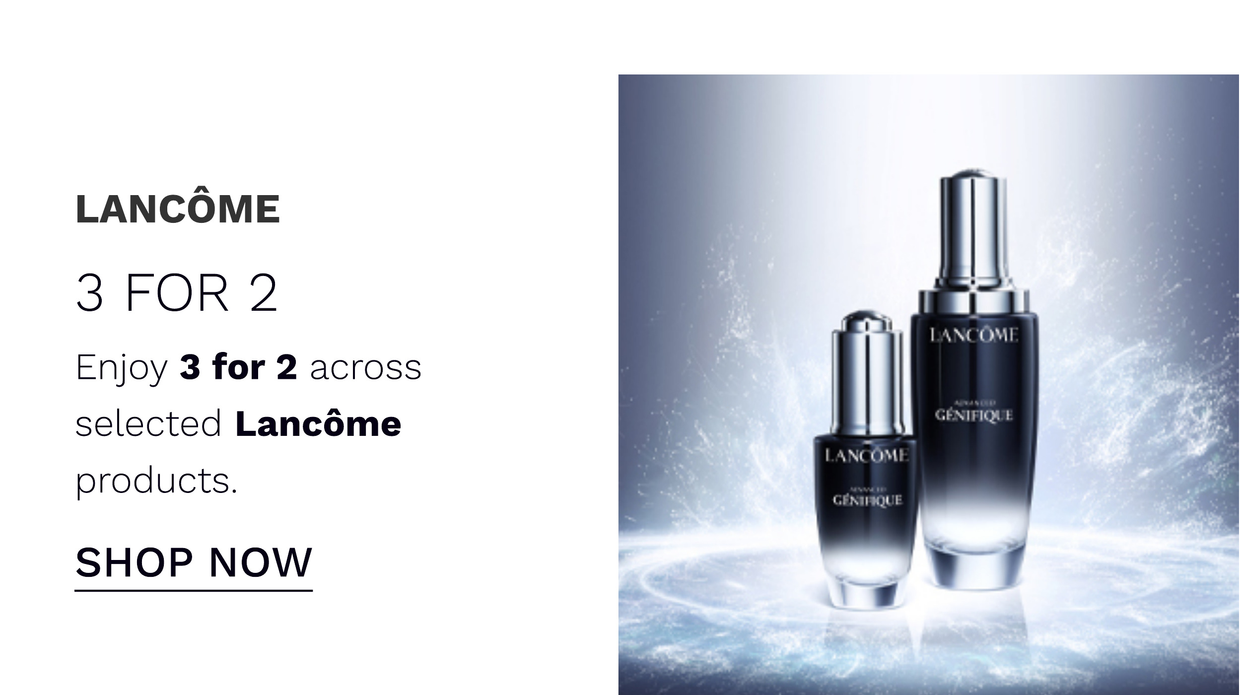 3 for 2 Lancome