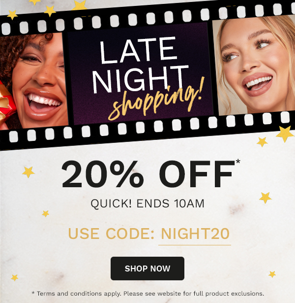 Late night shopping event