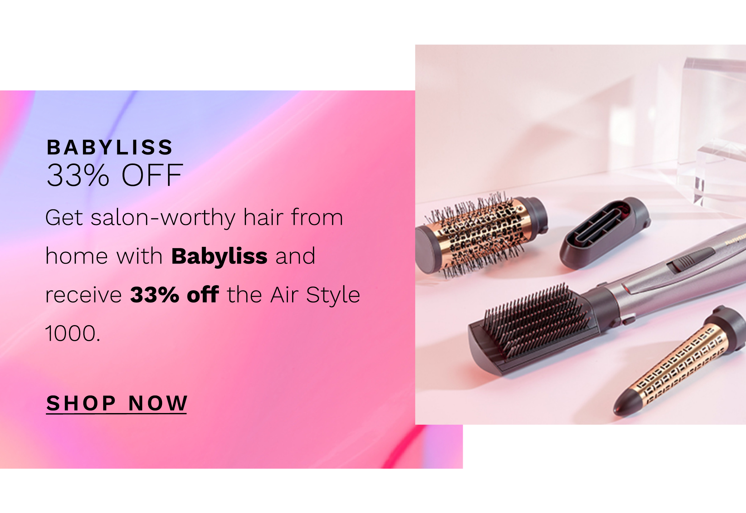 Babyliss up to 30 off