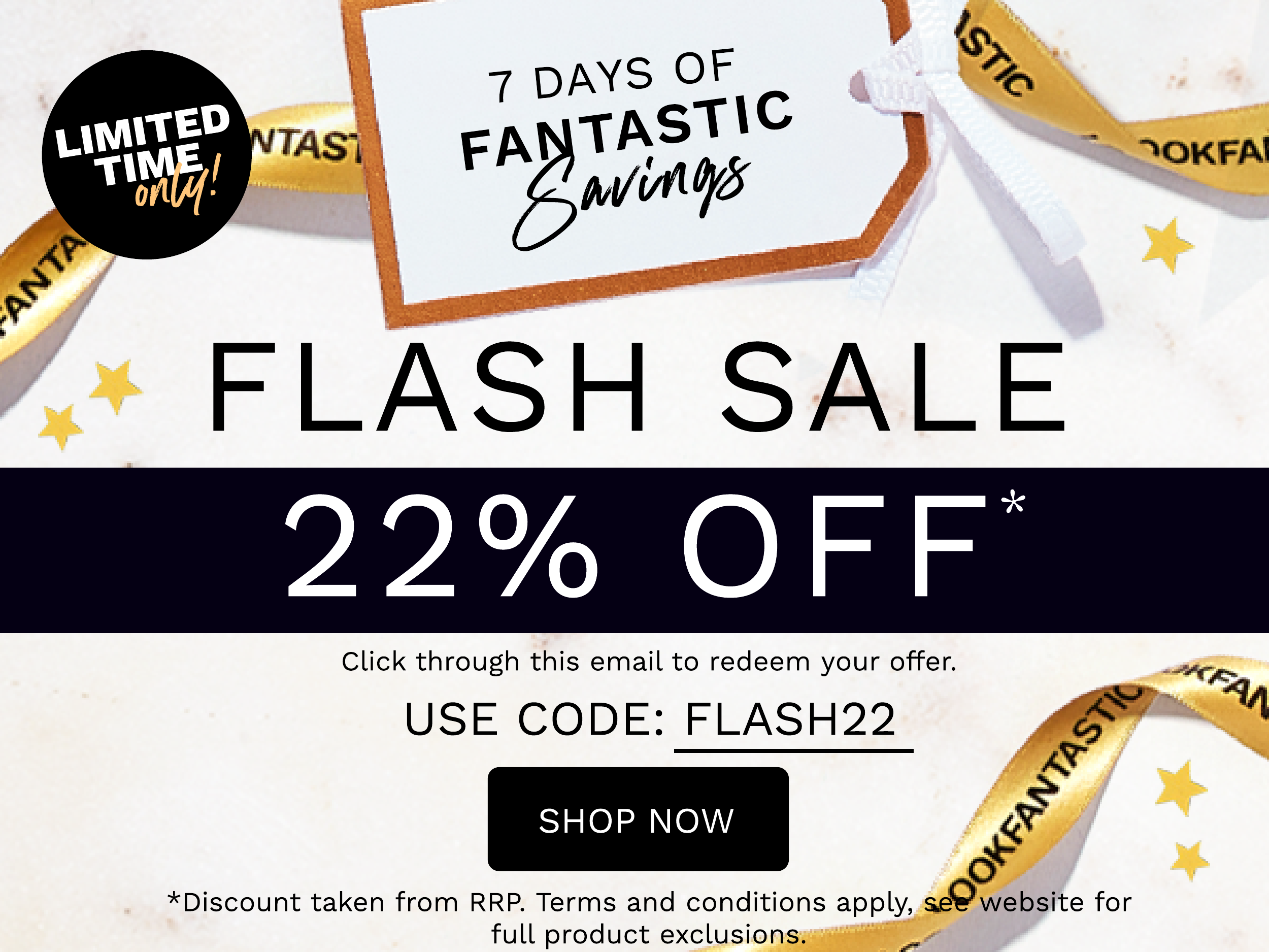 22 Flash sale