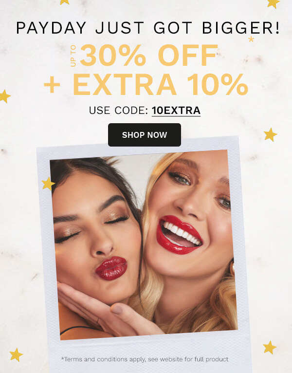 30 percent off plus extra 10 with code 10EXTRA