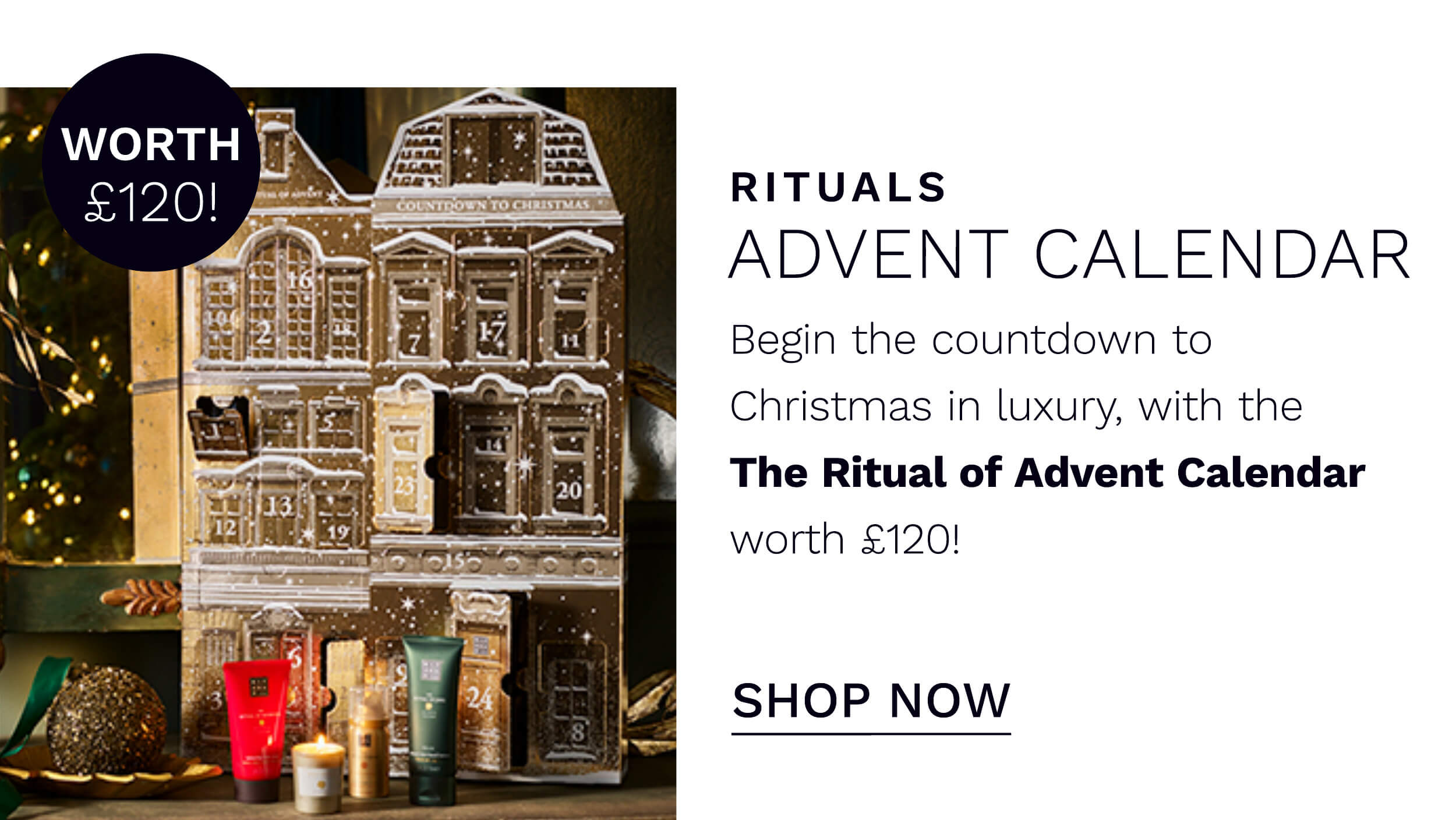 RITUAL ADVENT CALENDAR WORTH 120 POUND